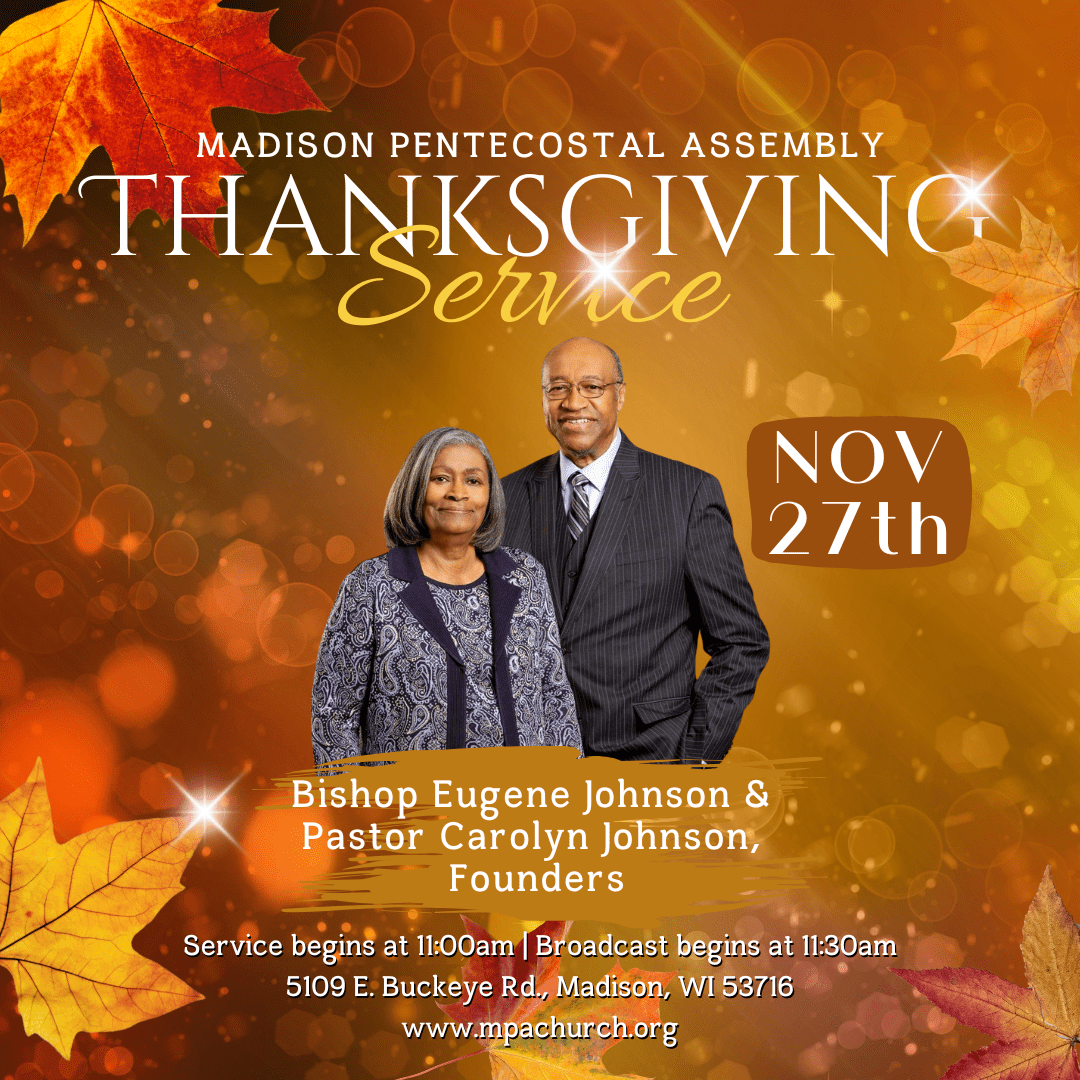 Bible Class Flyer.2024 Thanksgiving Service Flyer